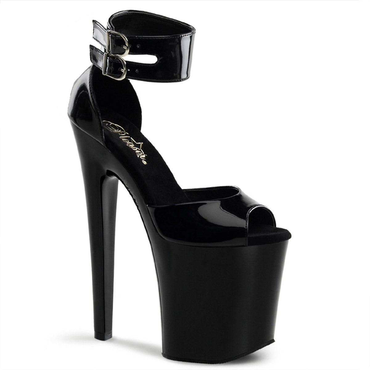 Sexy Ankle Cuff Peep Toe D'Orsay Platform Stiletto High Heels Shoes Pleaser Pleaser XTREME/875